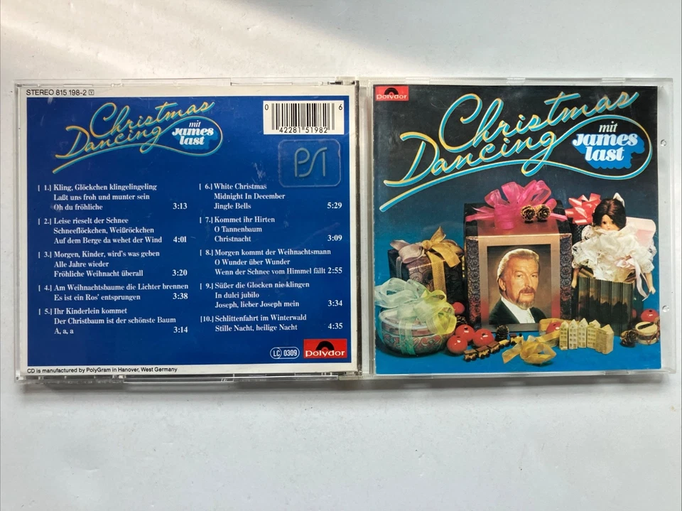 Christmas Dancing with James Last - CD - Import - Germany - Very Good Condition Foto 1 de 1