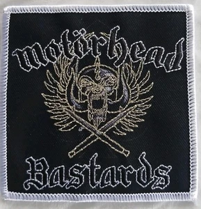 Motor Head Bastards Embroidered Patch Licensed Motor Head New 3.1/2" x 3.1/2" - Picture 1 of 3