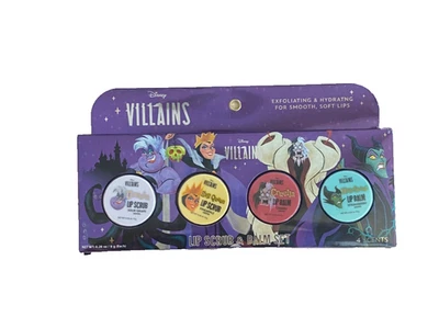 DISNEY Villians Set of 4 Lip Scrub / Lip Balm Set - Image 1 of 4
