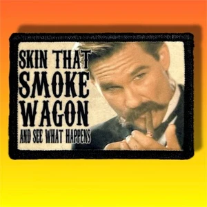 Tombstone Skin That Smoke Wagon Morale Patch / Military Army 777 - Bild 1 von 8