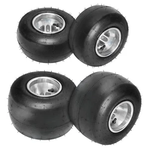 4pc 10x4.50-5 10x4.5-5 Tubeless Tire Rim Wheels for Racing Drift Trike Go Kart - Picture 1 of 6