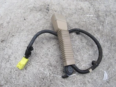 2011 2016 Hyundai Equus left driver front seat belt buckle latch end tan OEM Foto 1 de 4