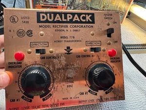 🚂 HO, HOn3,- MRC  DUAL POWER- MODEL 770 TRANSFORMER -🚩 H3477 - Picture 1 of 10