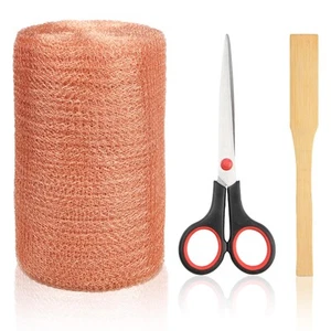 Copper Mesh Rodent Control, 5 in x 35 ft Proof Wire Screen Roll for Mice Rat ... - Picture 1 of 6