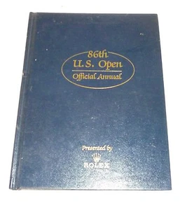 85. US Open Offizielles Jahrbuch von Marino Parascenzo - Bild 1 von 2