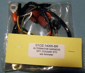 C70) 1971 Ford Mercury Cougar Standard - Alternator wiring harness - Bild 1 von 2
