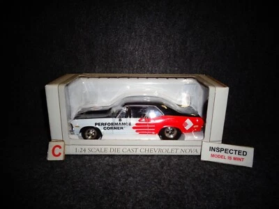 "Performance Corner" Chevy Nova SS Pro-Street BY SPEC CAST 1:24 Scale NIB - Image 1 of 4