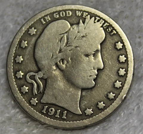 barber quarter 1911 Cover