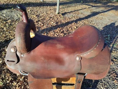 18" Bob Marshall Cutting Saddle  - Image 1 of 4