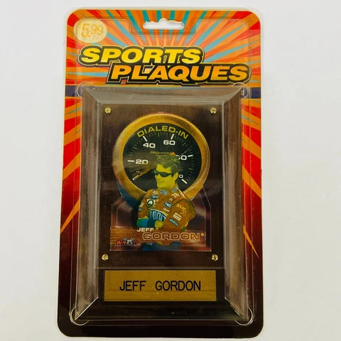 1999 Jeff Gordon Dialed In Sport Plaque Cover