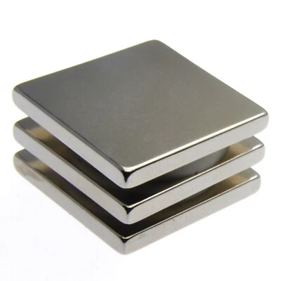 POWER MAGNET STORE Very Strong Magnets 1" x 1" x 1/8" Powerful * 6.25Kg Pull * Block Magnet 25mm
