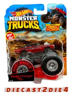Nuevo/Sellado Hot Wheels Monster Trucks Dodge Charger R/T #14/50 ¡Envío Gratis! Foto 1 de 4