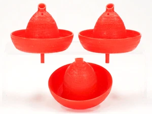 3 Sierra Tequila Flaschen Ausgiesser rot Bar Mexico Sombrero; K8 103 - Bild 1 von 2