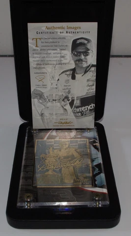 Dale Earnhardt Limited Edition Commemorative #3 Gold Card 7094 out of 33,333 New Cover