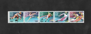 Stamps. USA. 1992 Winter Olympics. Plate Block of 5. MNH - Picture 1 of 2