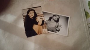 LIV TYLER 2 fotografie in carta lucida f.to cartolina - Foto 1 di 1