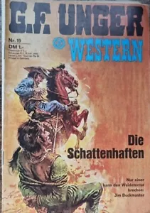 G.F. Unger Western #19: The Shadowy by G.F. Unger (1973) Z: 3 - Picture 1 of 12