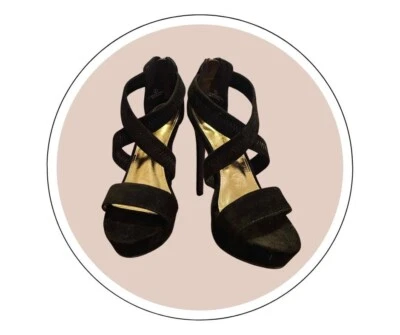 Liliana Darlene-34 Black 5.5-Inch - High-Heel Sandals for Women - Image 1 of 3