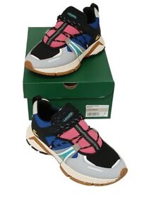 NEW Tenis Lacoste L003 22 3 SFA NVY/PINK TEXTILE SNEAKER , US SIZE: 7