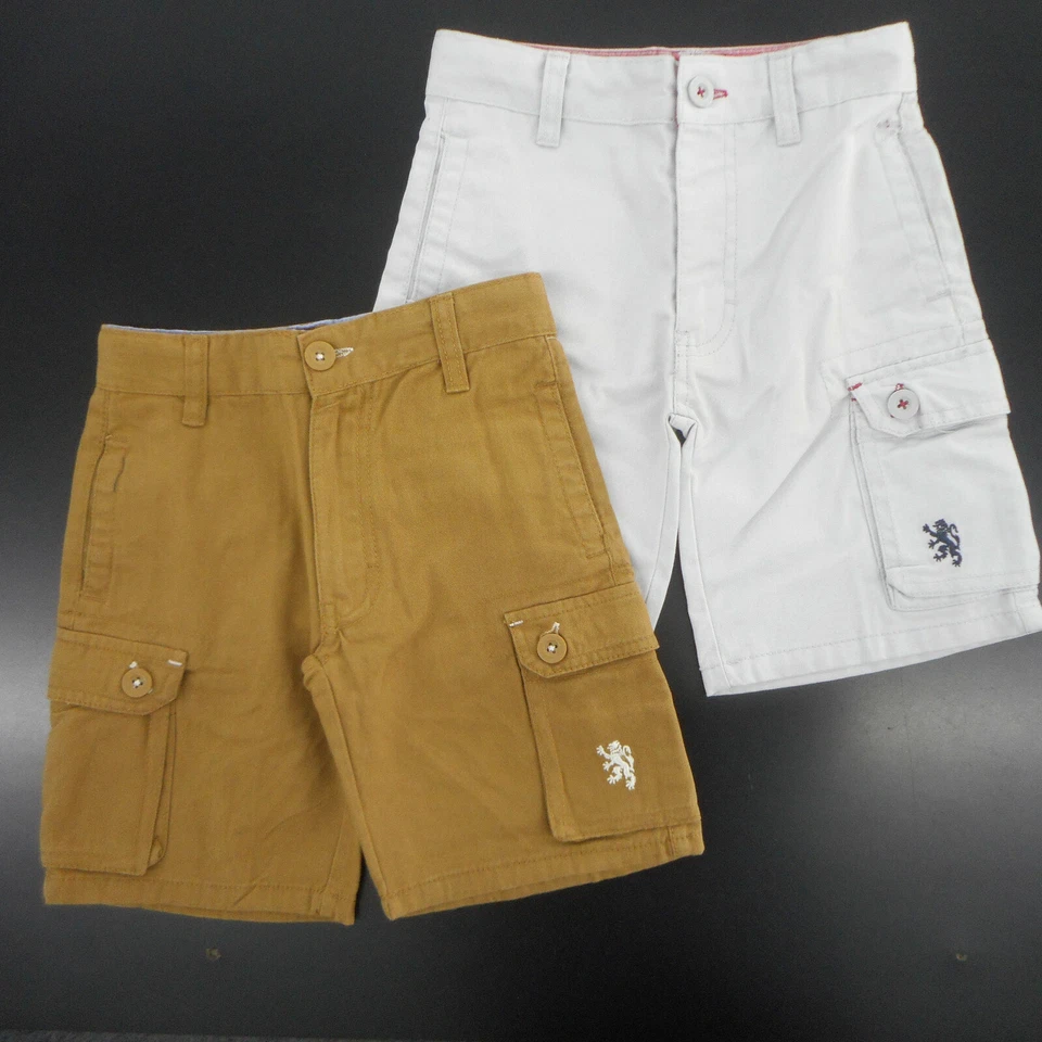 Pantalones Cortos Carga Cintura Ajustable Surtidos $34 Lavandería Inglesa Niños Tallas 2T, 4 y 5 Foto 1 de 1