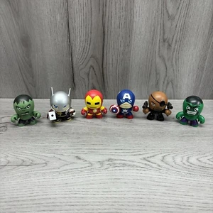 Marvel Mighty Muggs 2011 Hasbro The Avengers Hulk Thor Iron Man Captain America - Picture 1 of 14