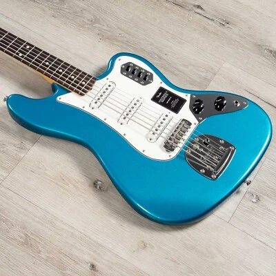 Fender Vintera II 60s Bass VI, Rosewood Fingerboard, Lake Placid Blue - Image 1 of 4