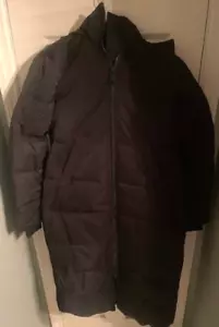 Fitouch Women's Waukee Maxi Down Parka Jacket Black Size S - Picture 1 of 9