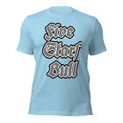 Unisex t-shirt FiveStarsBull, unisex T-shirt, T-shirt with design 