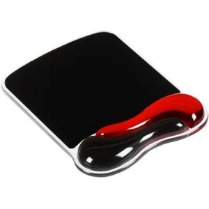 Almohadilla de ratón y reposamuñecas Kensington K62402AM Duo Gel Wave almohada suave roja negra - Imagen 1 de 2