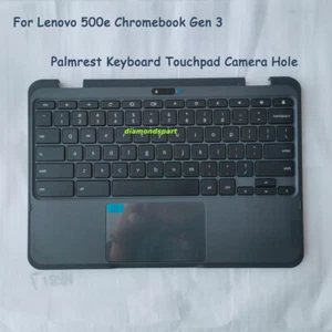 NEW For Lenovo 500e Chromebook Gen 3 Palmrest w/ Keyboard & Touchpad 5M11C88952 - Picture 1 of 6