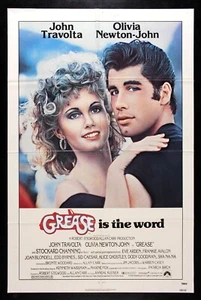 GREASE 🎶 CineMasterpieces ORIGINAL VINTAGE MOVIE POSTER JOHN TRAVOLTA 1978 - Picture 1 of 1