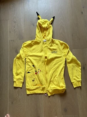 Disfraz Halloween Pikachu polar manga larga chaqueta unisex talla S Foto 1 de 4