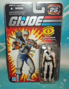 G I Gi Joe 25th Anniversary Cobra Ninja Storm Shadow 1st Version Figur MOC FC - Bild 1 von 1