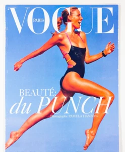 Swimwear PAMELA HANSON Paris Vogue Beauty magazine BEAUTE DU PUNCH Maillots VTG - Picture 1 of 1
