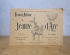FRANCE-ALBUM A JEANNE D'ARC N° HORS SERIE 1894 (27 PLANCHES).