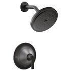 ??BRAND NEW Moen TS2202 Doux Shower Only Trim Package - Black SEALED