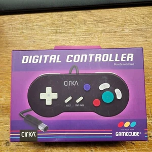 Controlador digital CirKa para GameCube - Negro - NUEVO - Imagen 1 de 2