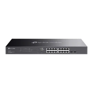 TP-Link SG2218P | Omada 18-Port 1000Mbps Gigabit Smart Switch | 16* PoE+ Port - Picture 1 of 7