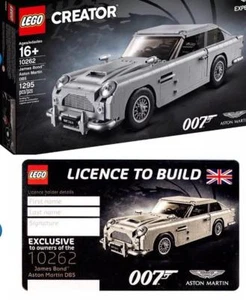 LEGO 10262 James Bond Aston Martin DB5 with License To Build, In-Hand NEW/Sealed - Picture 1 of 12