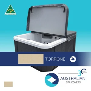 Aust Made Hard Spa Cover size upto 2380mm CLEARANCE COLOUR Cream 7day Despatch - Picture 1 of 3
