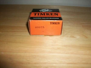 Timken 09075 Wheel Bearing---NIB--perfect ships FREE - Picture 1 of 1