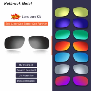 Polarized Replacement HD Elite Lenses For Oakley Holbrook Metal 4123 Sunglasses - Picture 1 of 14