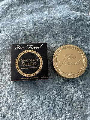 TOO FACED Chocolate Soleil Medium/Deep Matt Bronzer. Full Size.  - Image 1 of 4