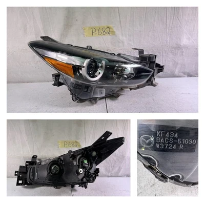 Mazda Mazda3 Mazda 2017 2018 3 faros lado derecho halógeno OEM BACS-51030 Foto 1 de 4