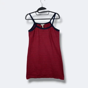 Vintage Y2K American Eagle Outfitters Minikleid Damen M Streifen Spaghetti Preppy - Bild 1 von 6