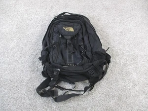 The North Face Surge Backpack Black Laptop Daypack OS Organizer Pockets - Picture 1 of 21