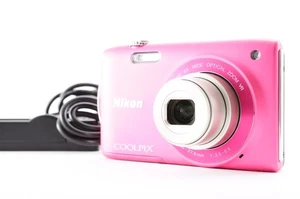 Nikon Coolpix S3300 Pink Near Mint Compact Digital Camera Y2367 - Picture 1 of 18