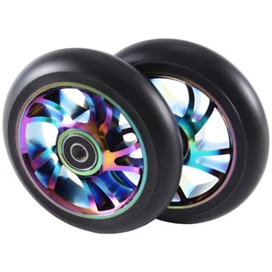 2 Stück Aluminium-Stunt-Scooter- 110 mm Scooter-Zubehör U3D72579 - Bild 1 von 6