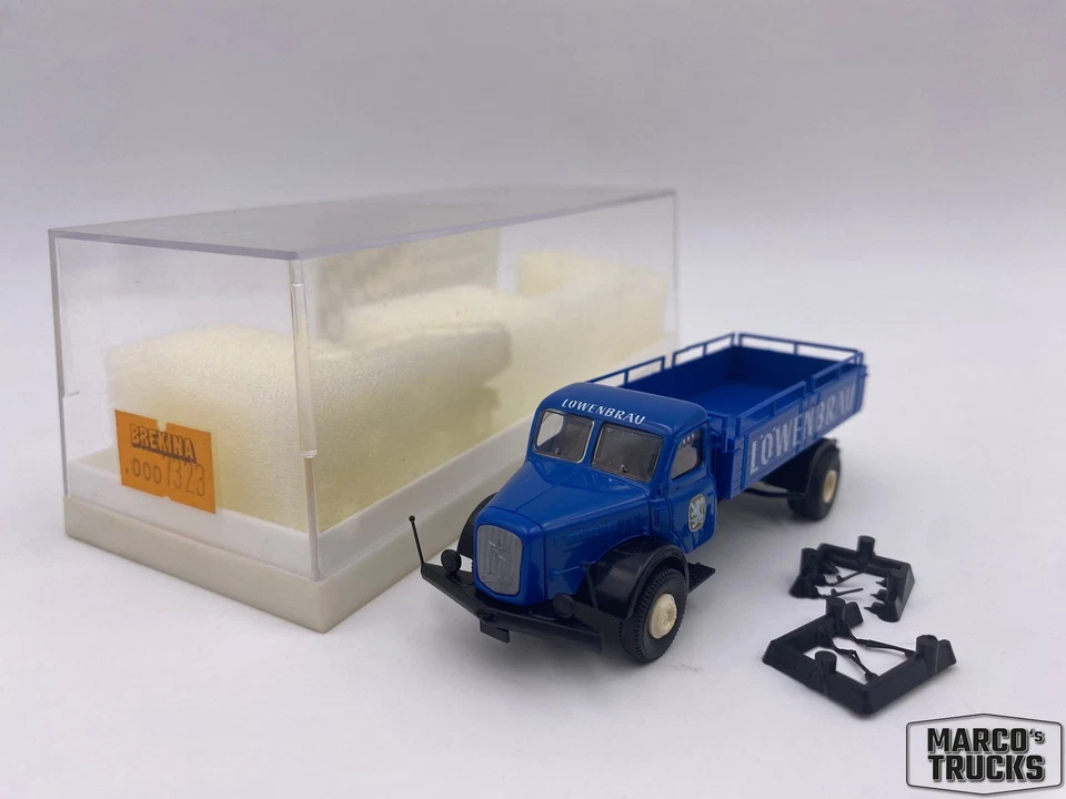 Brekina Henschel HS 140 Platform „Löwenbräu“ No. 7323 1:87 ,/BRB660 - Image 1 of 1