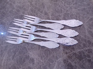 BSF FRIESENMUSTER  Kuchengabeln für 6 Personen 18/8 TOP - Bild 1 von 3